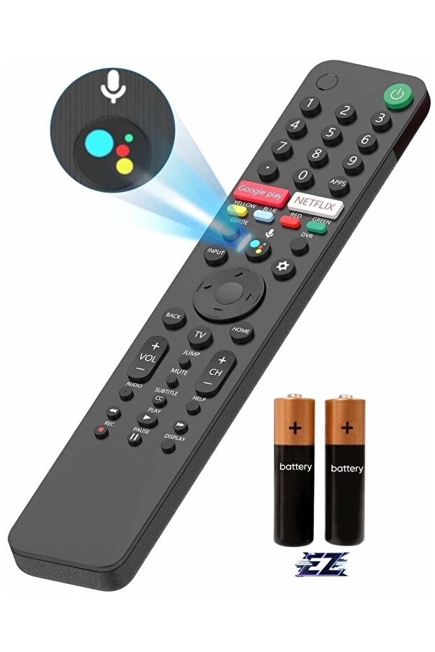 RMF-TX500U Voice Remote Control for All Sony LCD LED and XR 4/8K HDR Matrix LED TVs with Google Smart TV