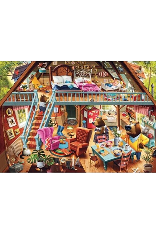 Tua Shop 1000P Puzzle Goldilocks, Jigsaw Puzzle 1022020