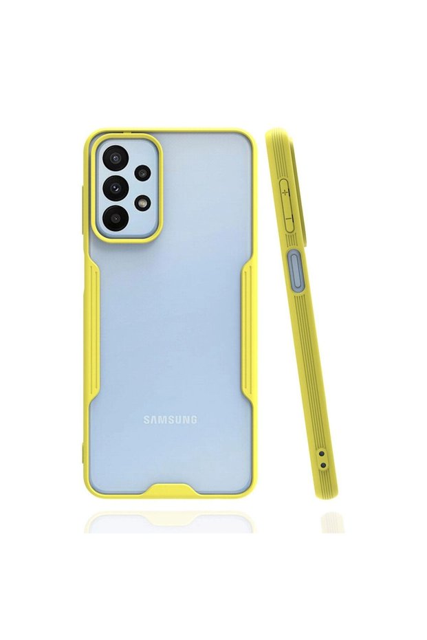 Samsung galaxy a23 4g platinum silicone case - yellow