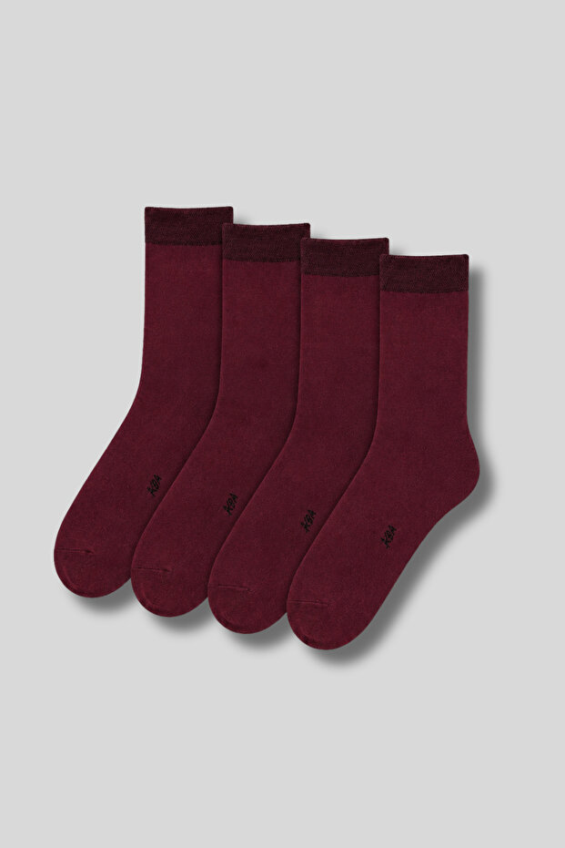 Men's 4-Pack Bamboo Medium Length Socks