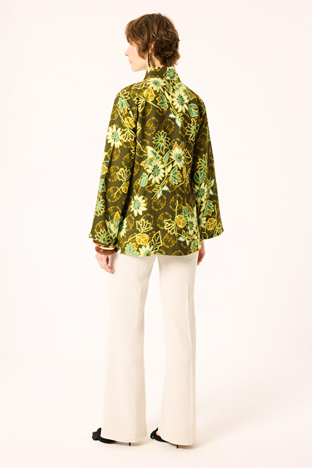 PATTERNED KIMONO - 5