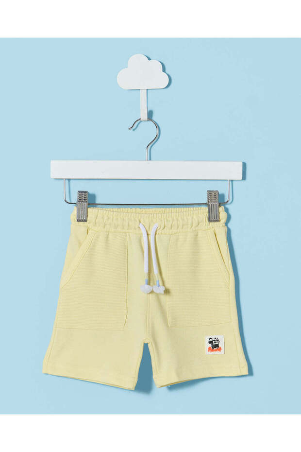Infant Boys Yellow Terry Shorts