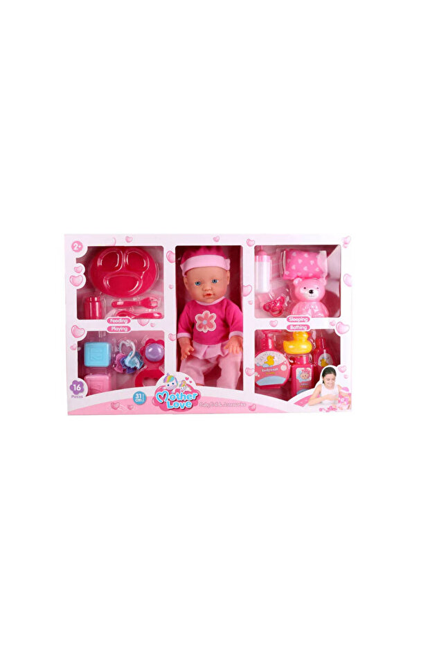 Baby Doll & Accessories Feeding, Playing, Sleeping, Bathing