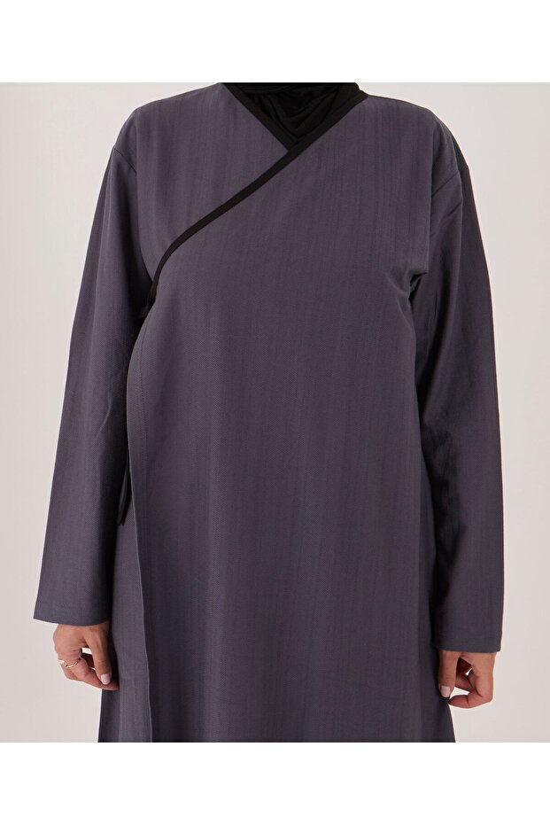 Women's Cotton Fabric Wide-Cut Side-Tie Prayer Dress & Prayer Robe & Dressing Gown