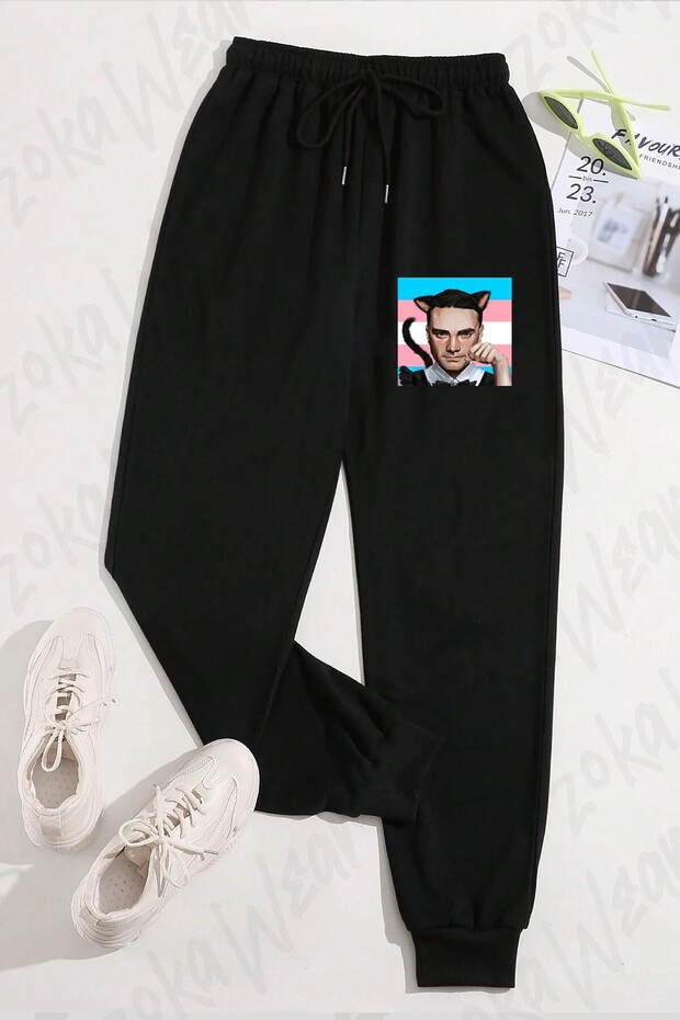 Unisex Ben Shapiro Catboy Printed Sweatpants