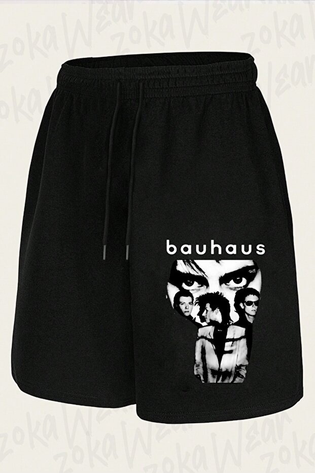Unisex Bauhaus Special Design Printed Shorts