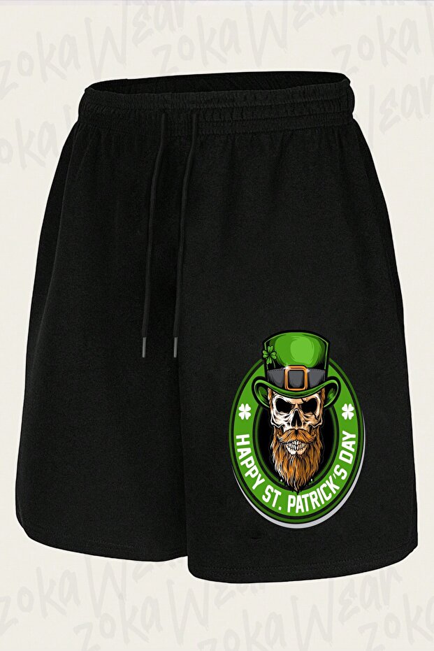 Unisex Happy St. Patrick's Day Design Printed Shorts