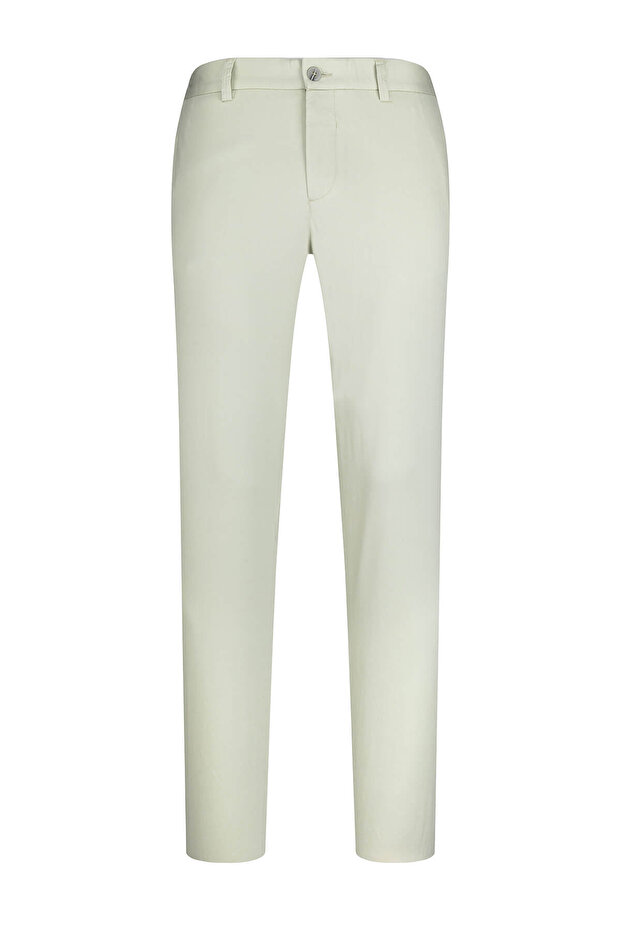 Green Relaxed Fit Jogger Pants with Side Pockets