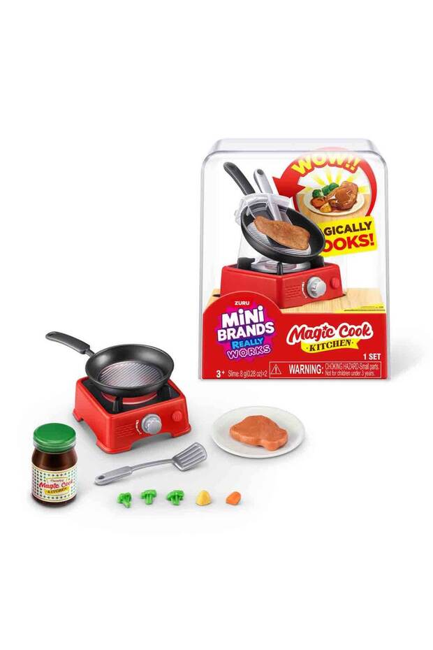 مجموعة أدوات المطبخ الصغيرة من ماجيك كوك، مجموعة أدوات طهي شواء اللحم، مجموعة أدوات المطبخ 3+