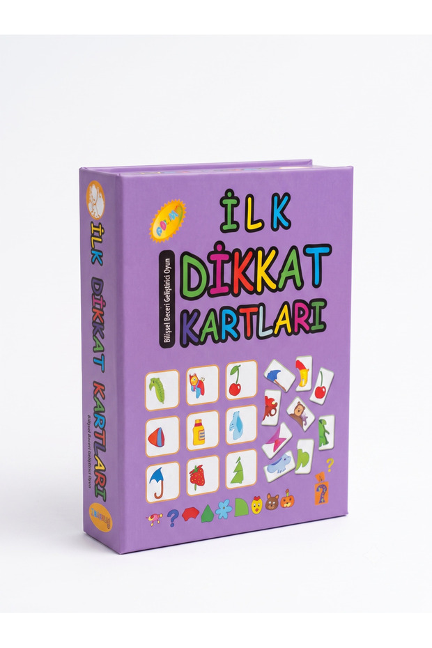 Early Attention Cards Cognitive Skills Development Game - Educational Left Brain Exercises for Children