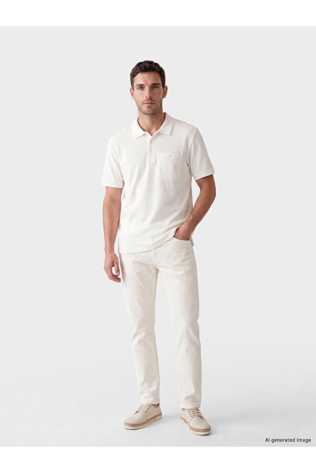 Nevavm Slim Fit Men's Chino Pants with a Difference