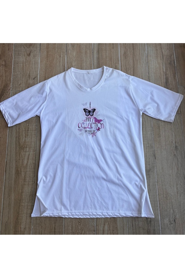 Women's Relaxed Fit White T-Shirt