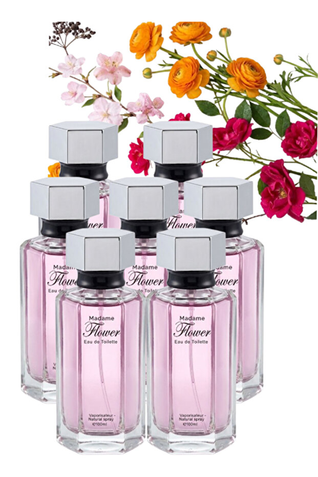 7 قطع من عطر مدام فلاور 100 مل