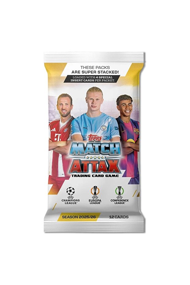 Match Attax UEFA Club Competitions 2025/2026 Edition Trading Cards (Random 1 Piece)
