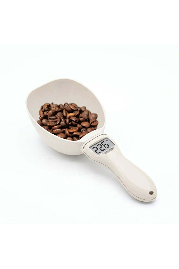 Digital Measure Spoon with LCD Display – BPA-Free Food Grade Kitchen & Pet Feeding Scale Spoon
