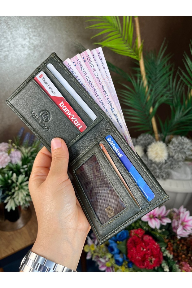 جلد مارتن الأصلي | محفظة فاخرة للجنسين مع حماية RFID
