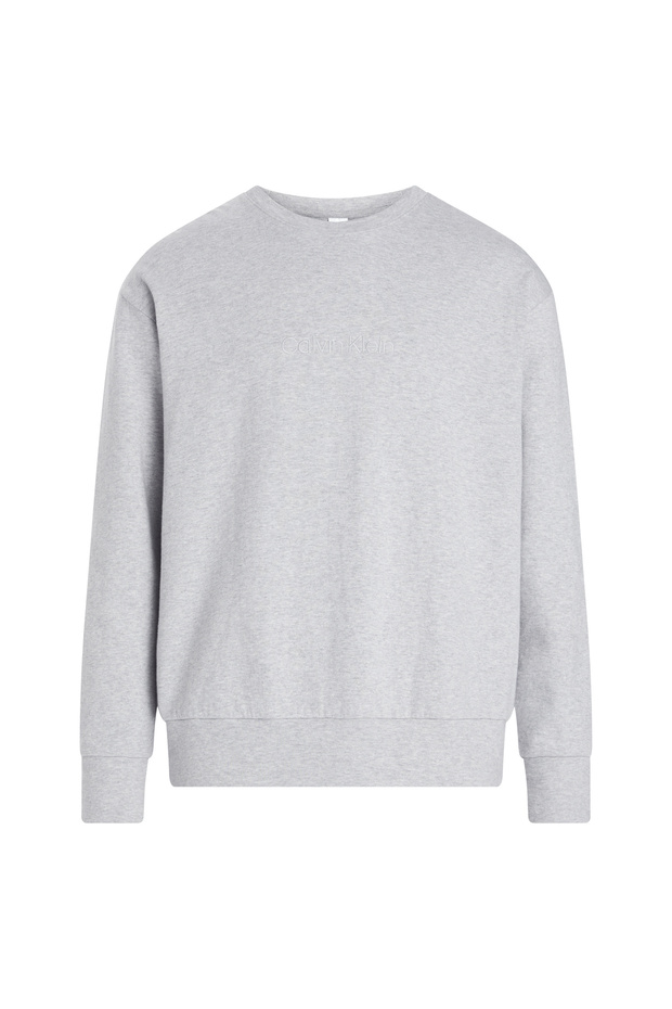 Men Gray Crew Neck Sweatshirts