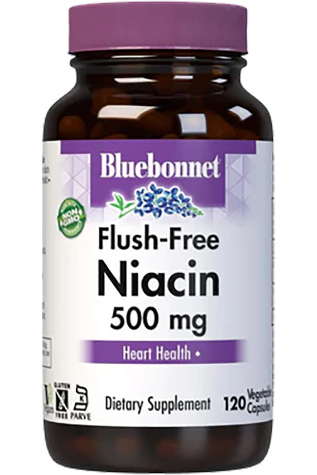 Flush-Free Niacin 500 mg 120 Capsules