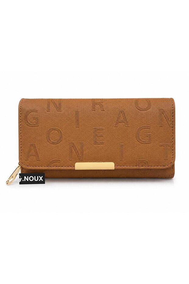 Simple Multi-Compartment Women's Wallet