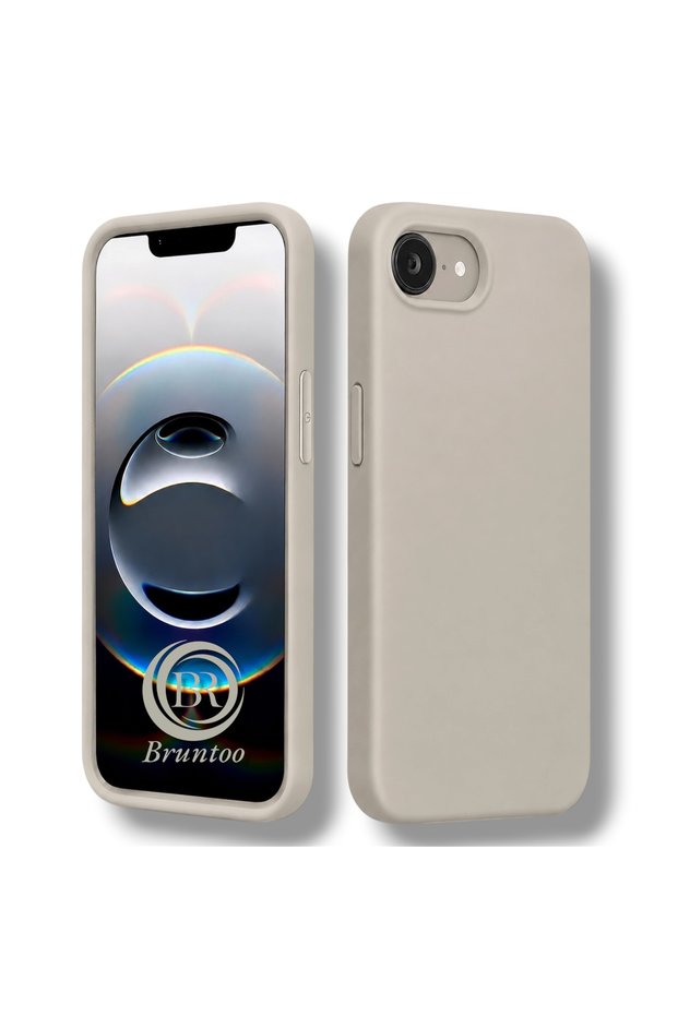 Case Compatible with iPhone 16E / 17E, Soft Silicone with Velvet Interior and Camera Protrusion, Launch Cover.