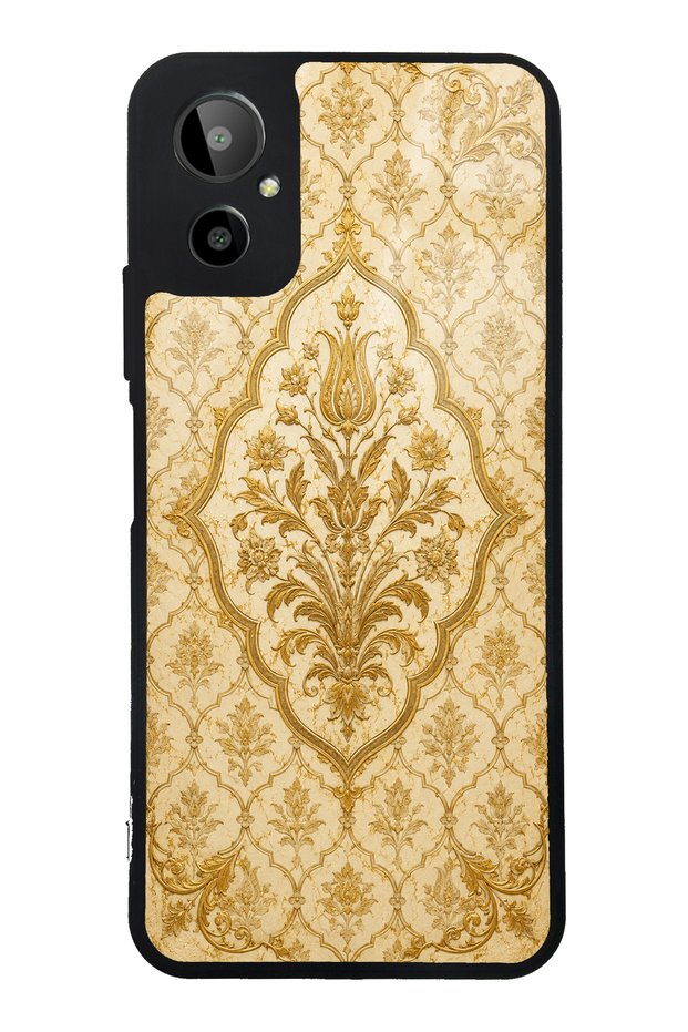 Gm 23 Se Ivory Ottoman Gold Design Glossy Phone Case