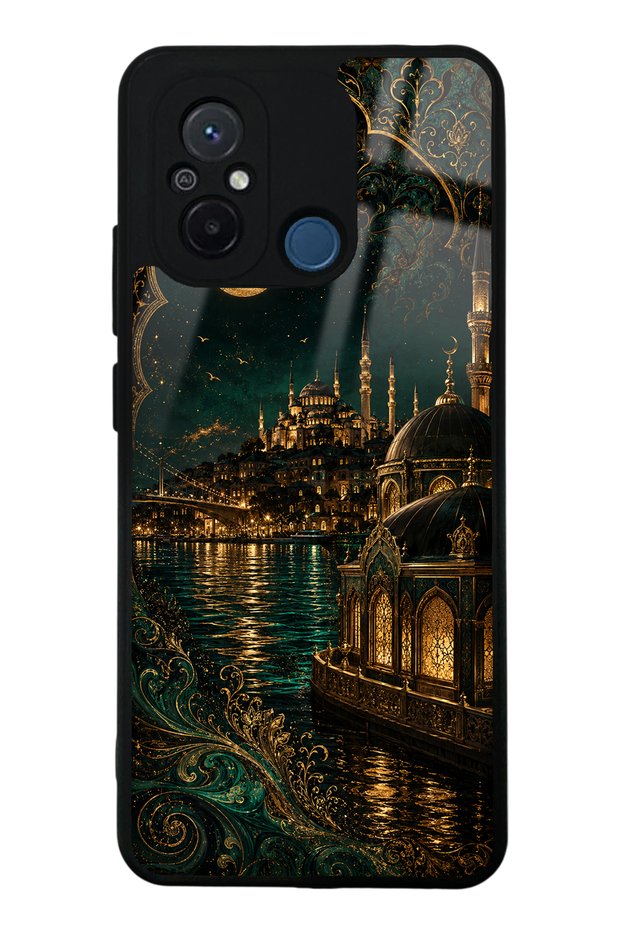 Xiaomi Redmi 12C Emerald Bosphorus Palace Design Glossy Phone Case