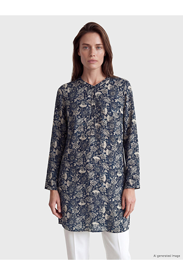 Tunics - Dark blue - Regular fit
