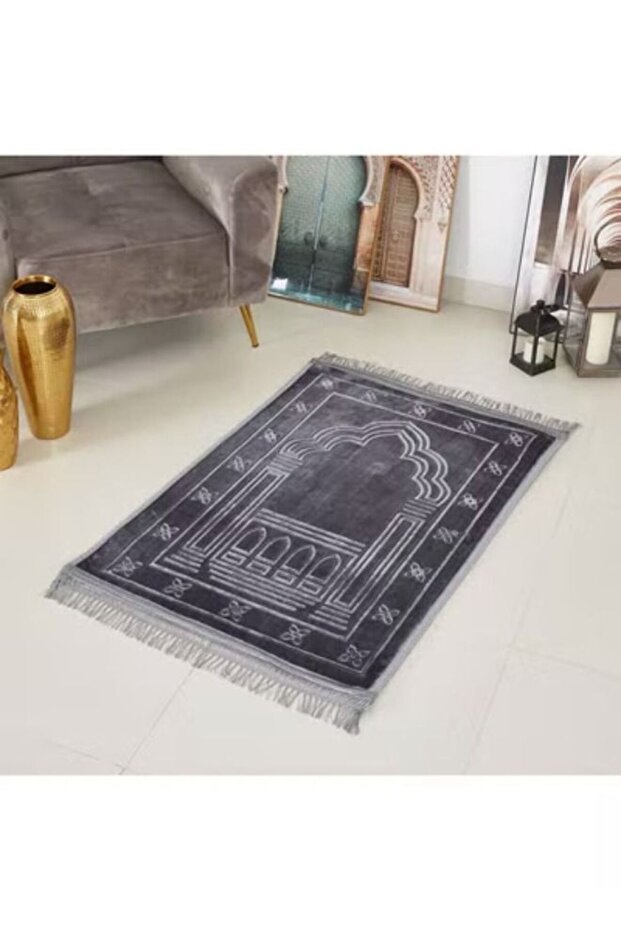 Prayer mat Grey