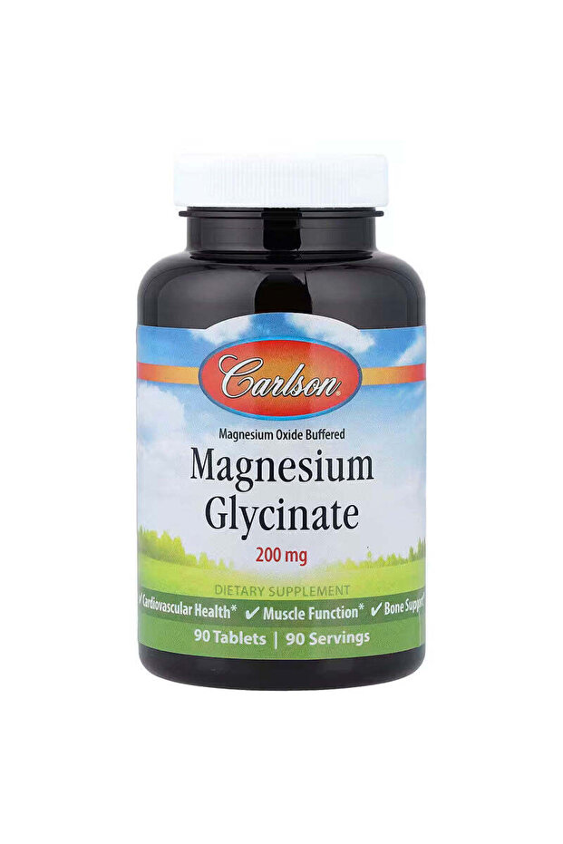 Magnesium Glycinate 200 Mg 90 Tablets