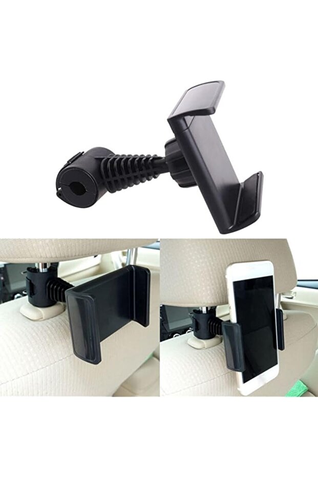 360 Degree Rotating Car/Truck Back Seat Headrest Phone Mount Holder For Smartphone GPS