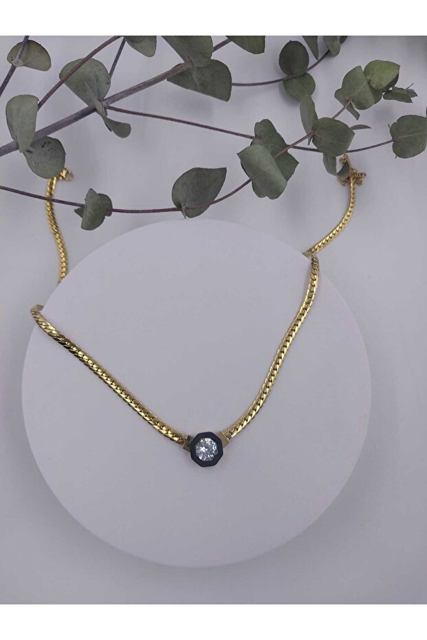 Gold Color Serenay Necklace