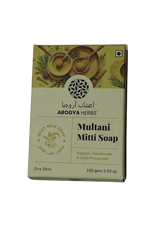 Arogya Multani Mitti Goat Milk Soap 100g