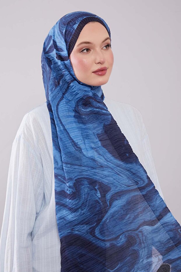 Black Aura Muslin Shawl