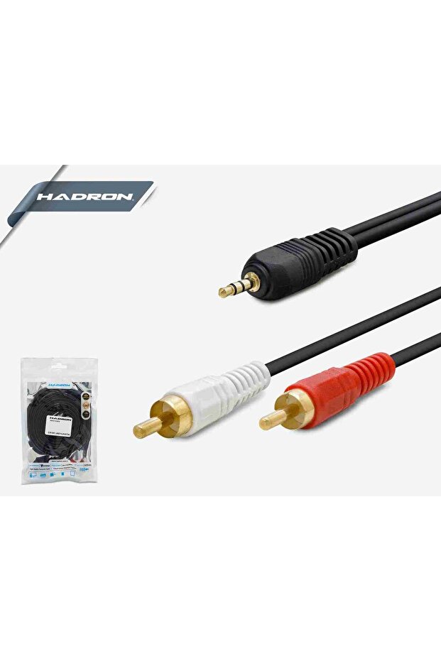 Hdx1032(4408) Aux/2Rca 5 Meter Jack Cable
