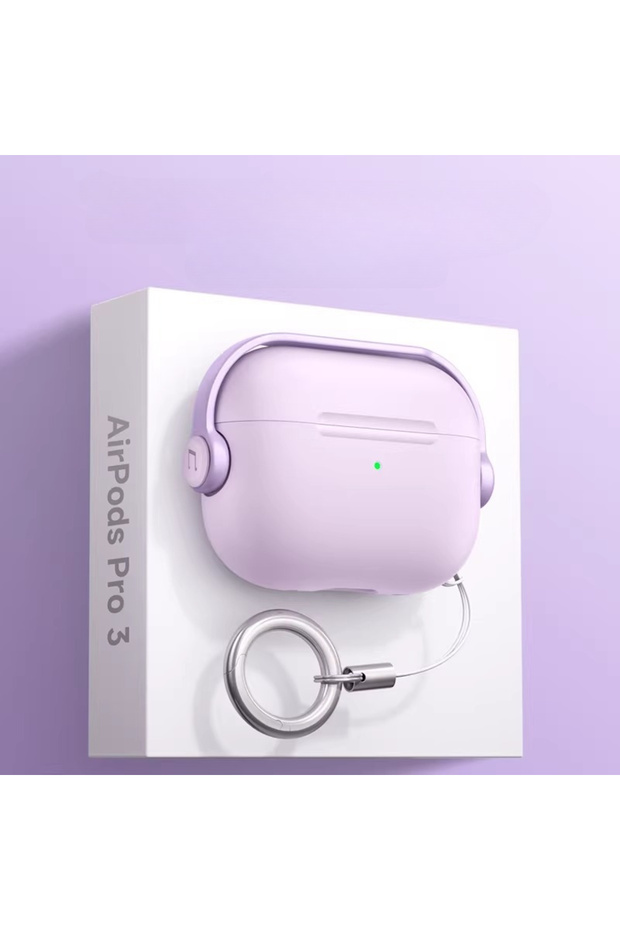 غطاء حماية لـ AirPods Pro2 2282 A و AirPods Pro3 و AirPods الجيل الرابع مع قفل إبداعي