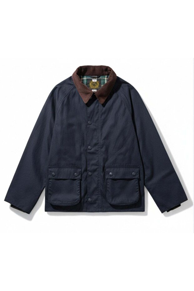 Y12 Men's Velvet Collar Lightweight Coat