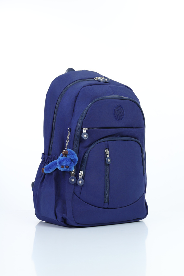 Ergonomic Klinkir Fabric and Large Volume Waterproof School & Sports & Daily Backpack - Dark Blue
