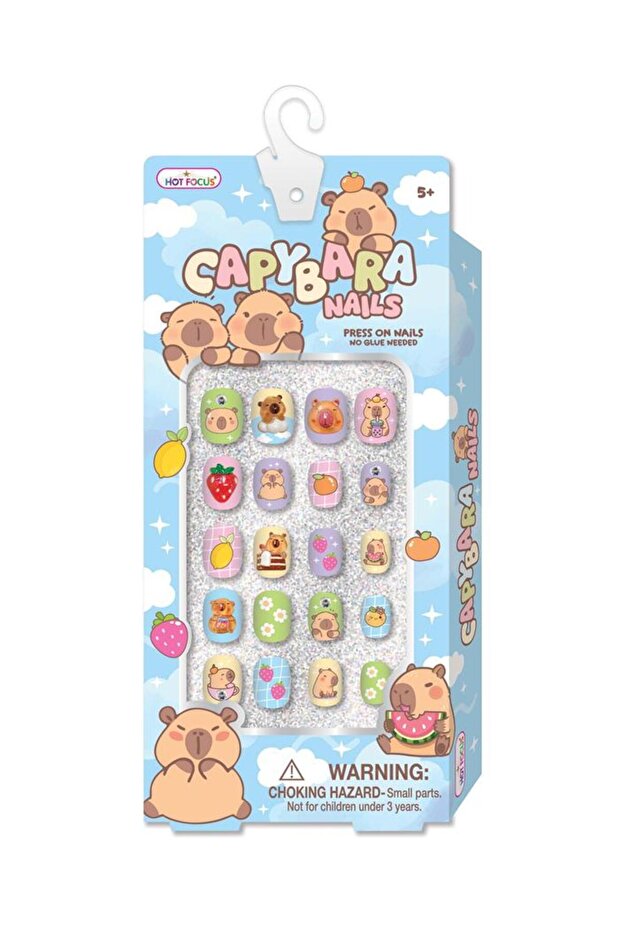 Capybara Nails