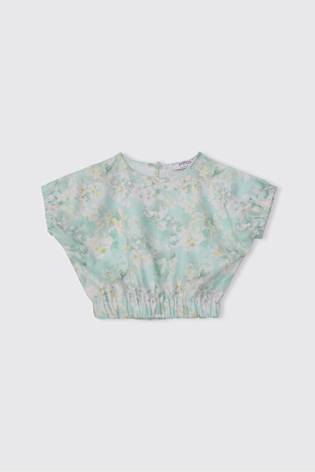 Baby Girl Mint Blouse