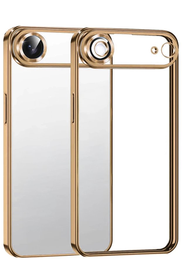 Aconcept iPhone 17 Air Lensli Silikon - (64858) Desert Titanium