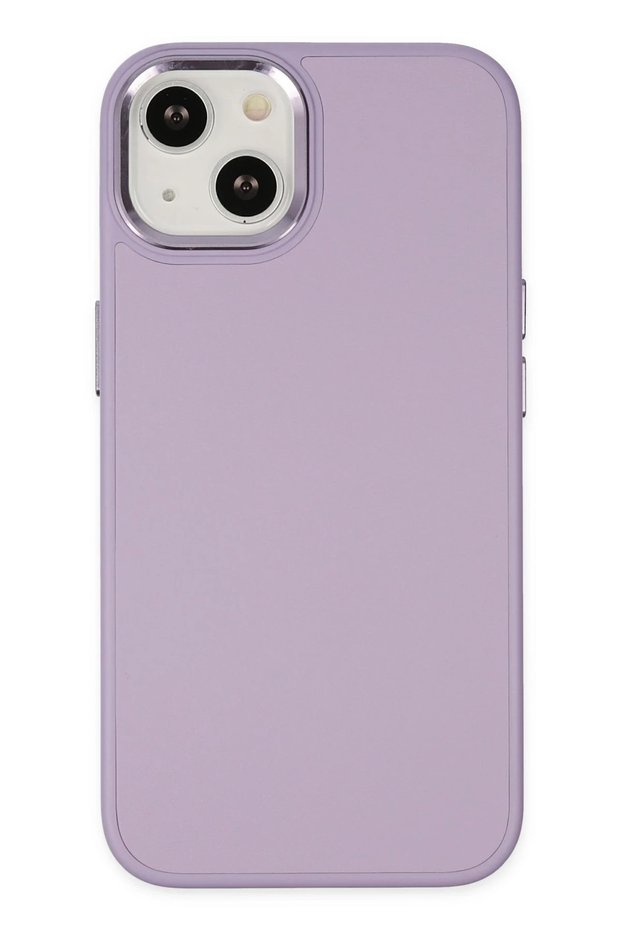 Aconcept iPhone 14 Plus Case Asian Leather Silicone (230027) - Lilac