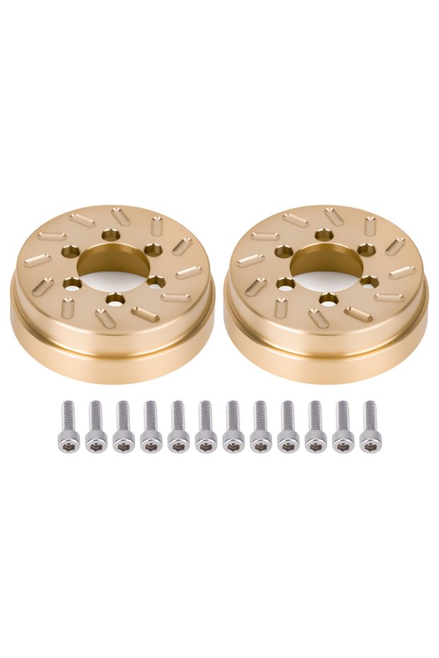 2PCS 2/4Pcs Brass Internal Counterweight 62g for 1.9 2.2 inch Wheel Rims Axial SCX10 90046 TRX4 TRX6