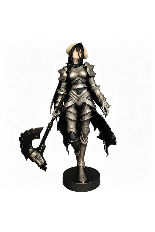 Bandai 24cm- no box 24cm OVERLORD King of the Undead Albedo Armor Design Model Figure Collection Se