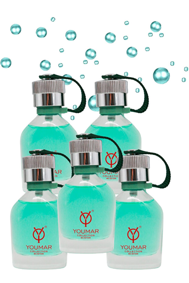 5 قطع عطر رقم 021020 للرجال 25 مل