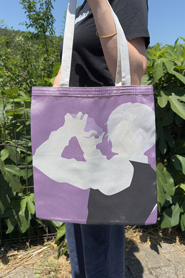 Death Parade V3 Summer Winter Double Sided Canvas Print Tote Bag Anime Bag