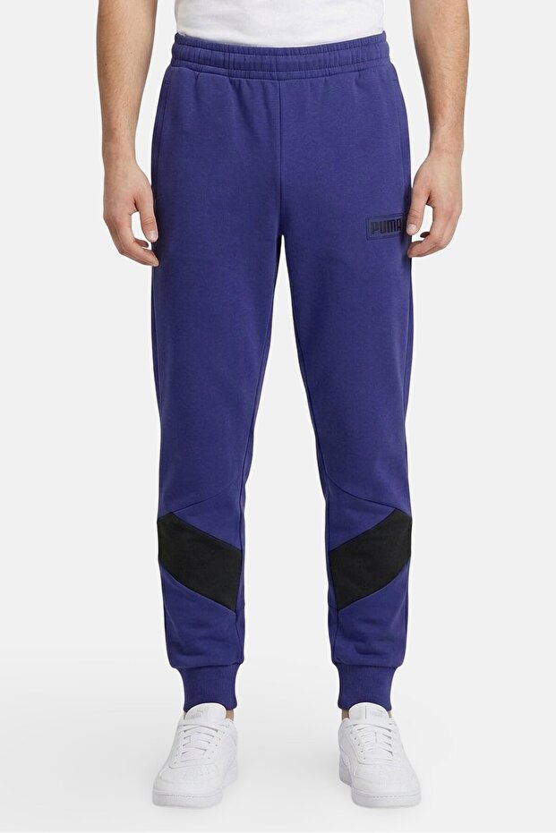 Men Regular Fit Outdoor Sweatpants, Blue