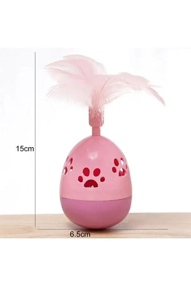 Paw Patterned Feather Pilgrim Non-Lying Toy