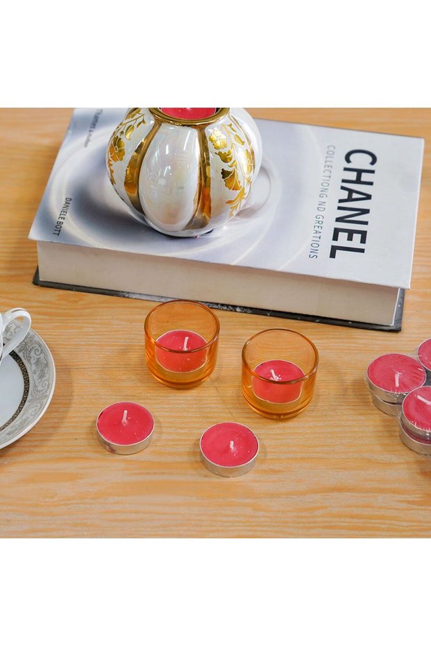 50 Pc Scented T Light Candle Cherry Blossom