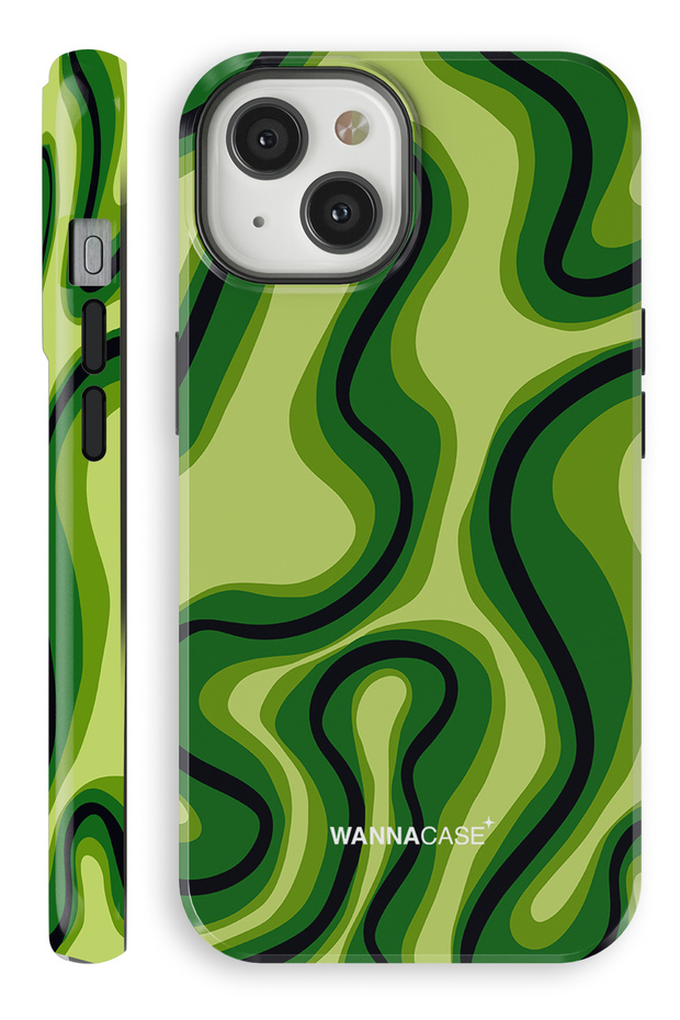 iPhone 14 Jungle Pulse Dual Layer Essential Tough Phone Case
