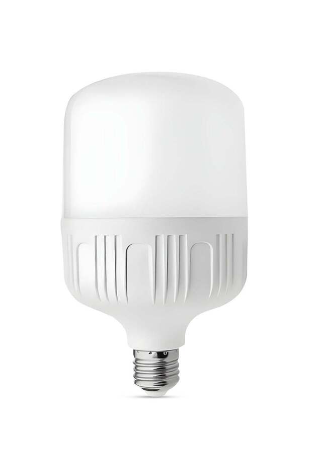 LED Pillar Bulb, 30W, E27 Base, White Light, 30,000 Hours Lifespan
